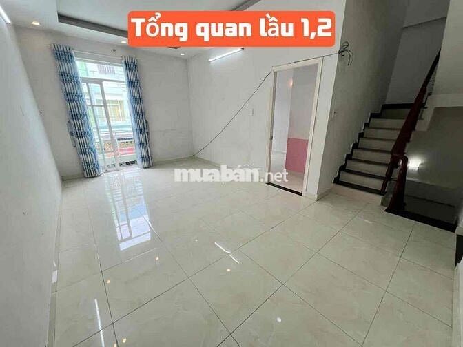 🏠 NHÀ CHÍNH CHỦ 1 TRỆT 2 LẦU – NGANG 6.4M – HẺM XE HƠI 6M