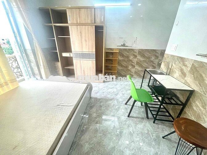 KHAI TRƯƠNG STUDIO MỚI XÂY - NGAY NGÃ TƯ BỐN XÃ - FULL NỘI THẤT