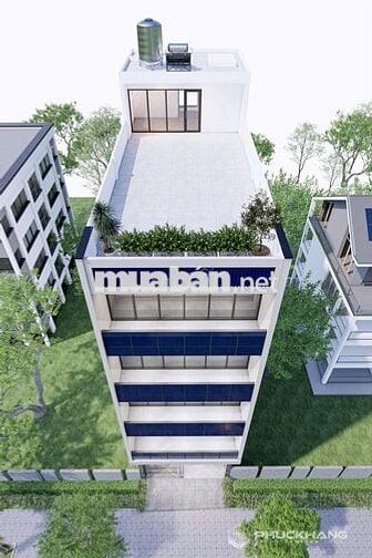 TÒA NHÀ MỚI MT HỒNG HÀ ( SÂN BAY ) - 6.5x22m - HẦM 7 TẦNG THANG MÁY