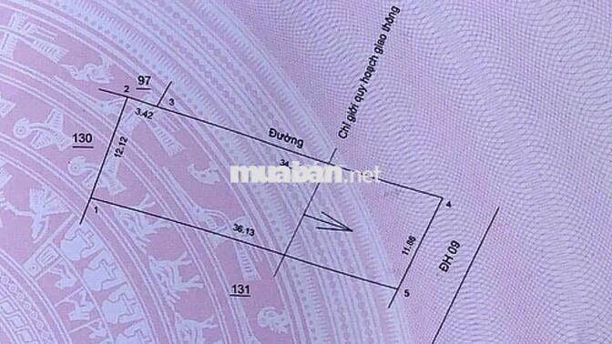 BÁN ĐẤT TẠI THỚI LAI, BÌNH ĐẠI, BẾN TRE VỊ TRÍ ĐẮC ĐỊA