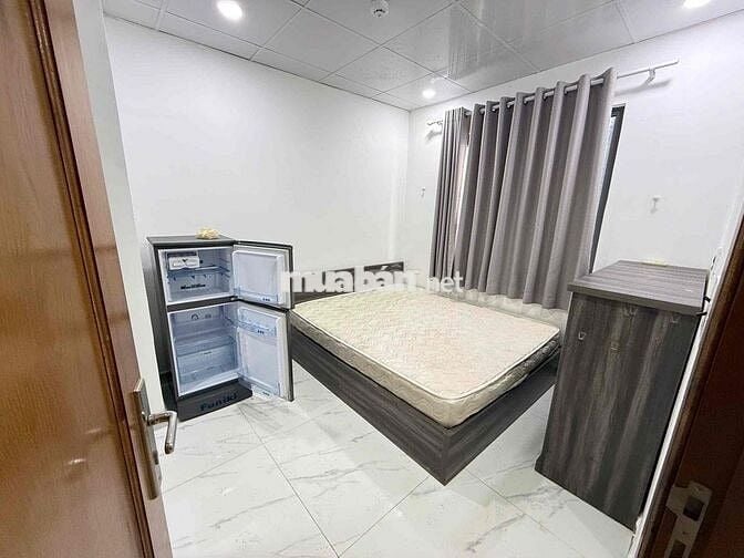 CĂN HỘ STUDIO CỬA SỔ TRỜI Q8 - THANG MÁY, HẦM XE, FULL NỘI THẤT