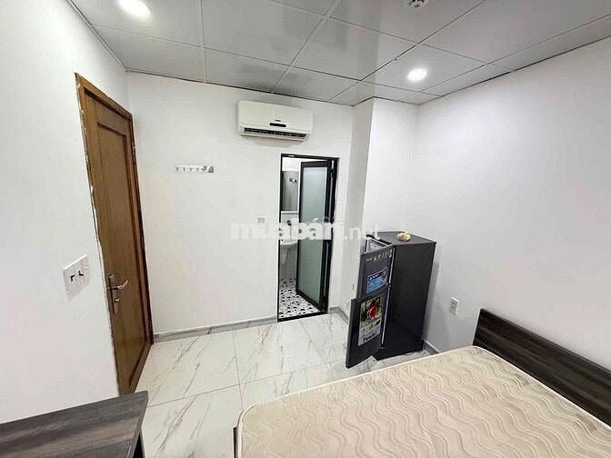 CĂN HỘ STUDIO CỬA SỔ TRỜI Q8 - THANG MÁY, HẦM XE, FULL NỘI THẤT