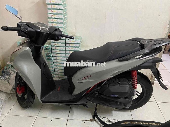 Honda SH 160i ABS 2023 xám xi măng 6.400km