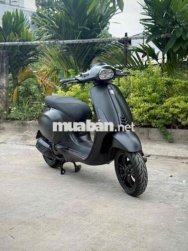 Vespa 125 đen nhám đèn led 2015 Bstp