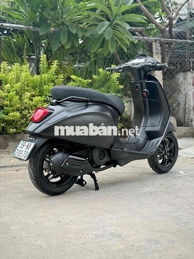 Vespa 125 đen nhám đèn led 2015 Bstp