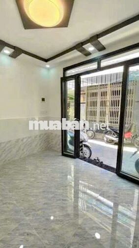 Bán Nhà mới Mặt Tiền Hẻm Thông Kinh doanh nhỏ lẻ OK 