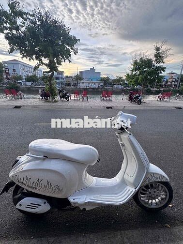 Piaggio Vespa Sprint 2015 Trắng, dọn full kiểng