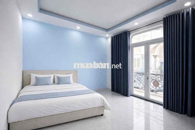 Studio Ban công full nội thất rộng 30m2 Ngay CV Làng Hoa