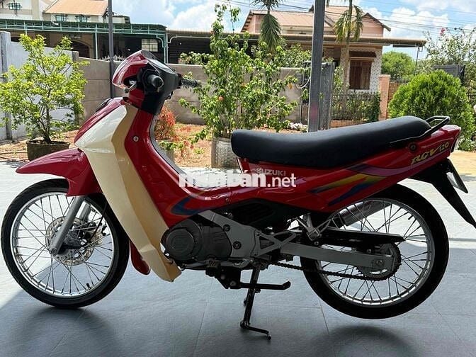 Suzuki RGV120 Đỏ, Kem