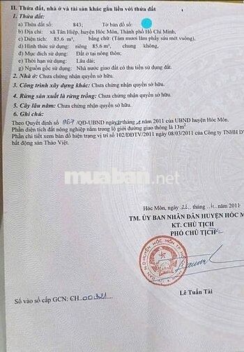BÁN NHÀ Ở TÂN HIỆP HÓC MÔN GIÁ *** TRONG TUẦN 700TRIỆU SỔ RIÊNG