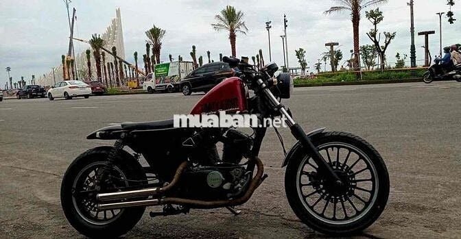 Yamaha XRV250, dáng Harley HD 48 Đỏ Đen