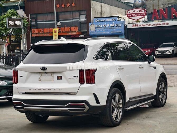 KIA SORENTO 2021 MÁY DẦU SINGNATURE MÀU TRẮNG