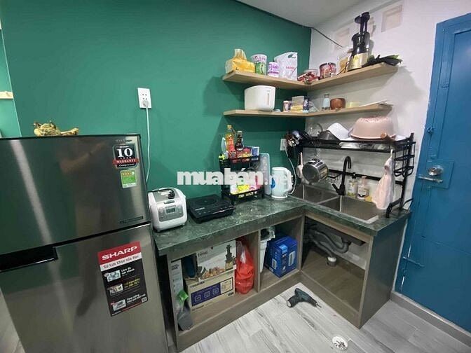 Nhà hẻm ba gác 2 tầng 2 phòng ngủ 2 wc quận 10 đầy đủ tiện nghi