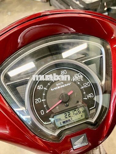 Vision 2021 FormMới Smartkey BSTP Đủ 2 Chìa Xe Đẹp