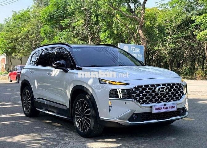 Hyundai Santa Fe 2021 Model 2022 bản full máy dầu