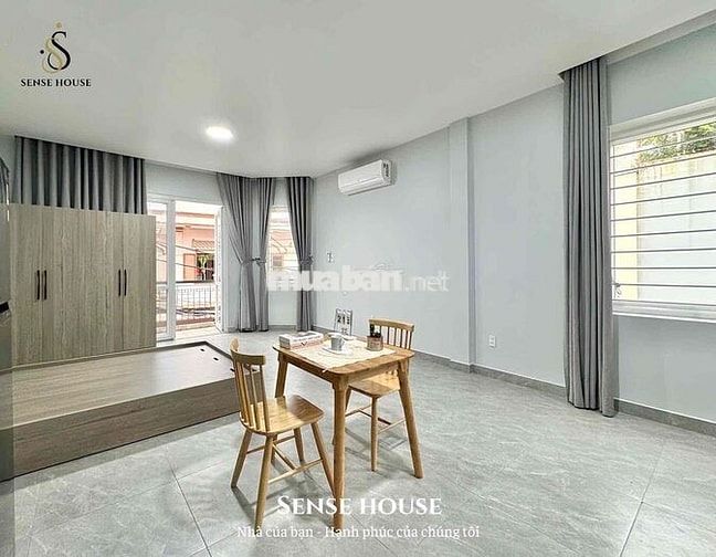 🔥Căn Hộ Ban Công - Rộng 50m2 - Full Nội Thất Ngay Khu Bàu Cát