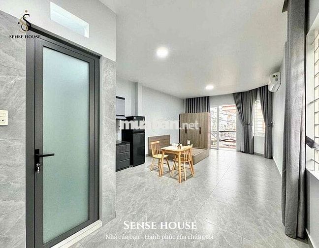 🔥Căn Hộ Ban Công - Rộng 50m2 - Full Nội Thất Ngay Khu Bàu Cát
