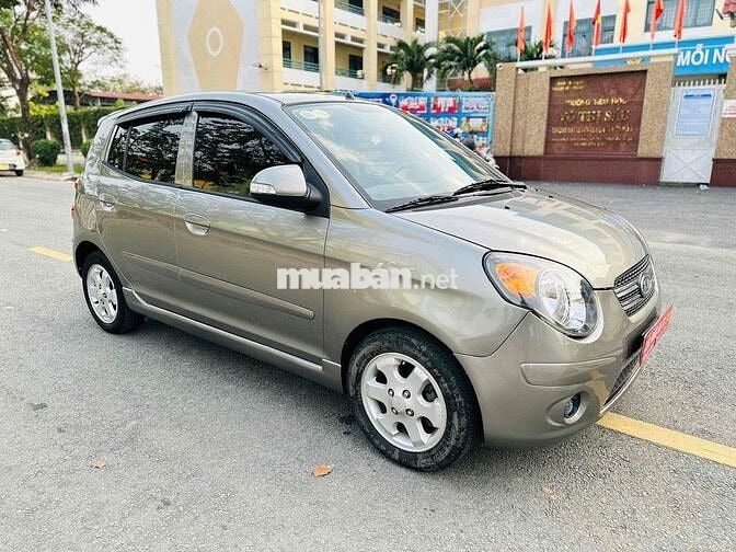 Kia Morning 2009 Số tự động Xám