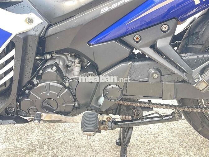 Yamaha Exciter 135 2014 Xanh trắng. máy số zin.