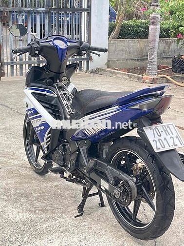 Yamaha Exciter 135 2014 Xanh trắng. máy số zin.