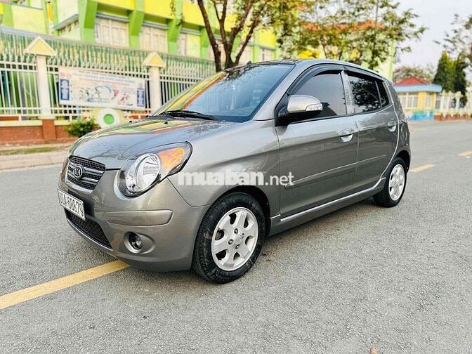 Kia Morning 2009 Số tự động Xám
