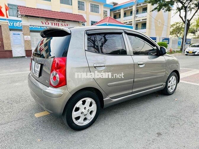 Kia Morning 2009 Số tự động Xám