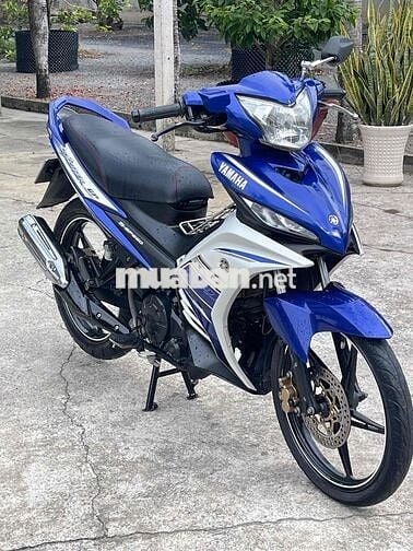 Yamaha Exciter 135 2014 Xanh trắng. máy số zin.