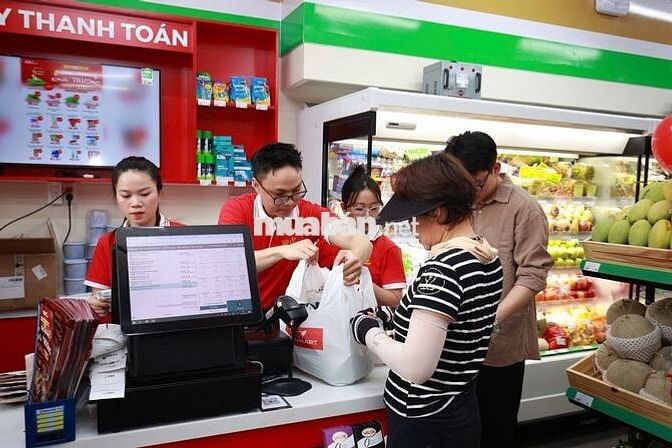 TÌM NHÂN VIÊN BÁN HÀNG SIÊU THỊ THU NHẬP 12 TRIỆU