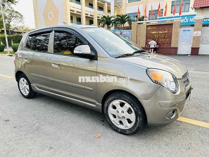 Kia Morning 2009 Số tự động Xám