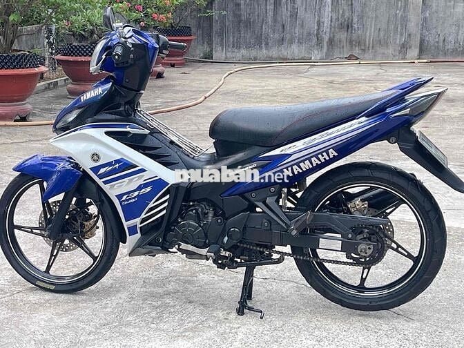Yamaha Exciter 135 2014 Xanh trắng. máy số zin.