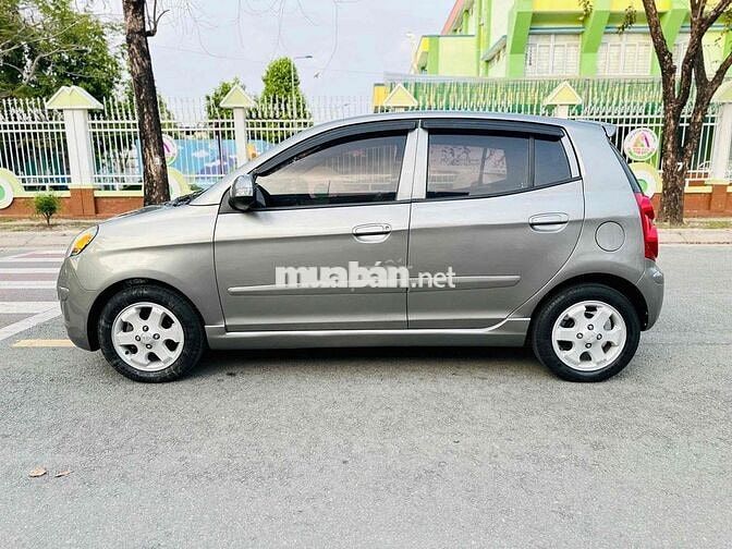 Kia Morning 2009 Số tự động Xám