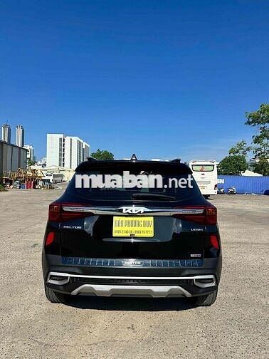 Kia Seltos 2021 Luxury 30000km Đen