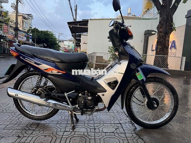 Hyosung Wave A 2024 50cc Xanh bạc