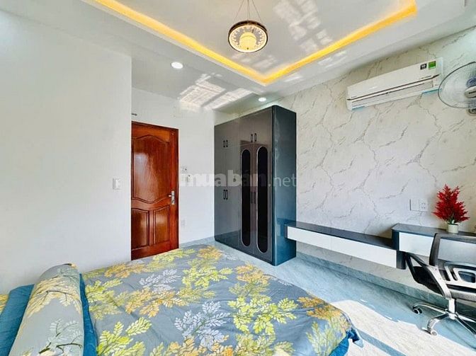 Nhà thang máy quang trung ngay kenh tham luong 3.8x15 - 5 tầng 8.8 tỷ