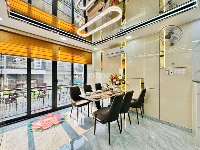 Nhà thang máy quang trung ngay kenh tham luong 3.8x15 - 5 tầng 8.8 tỷ
