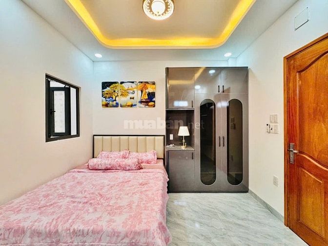 Nhà thang máy quang trung ngay kenh tham luong 3.8x15 - 5 tầng 8.8 tỷ
