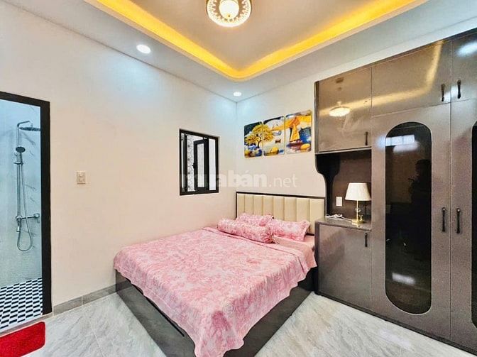 Nhà thang máy quang trung ngay kenh tham luong 3.8x15 - 5 tầng 8.8 tỷ