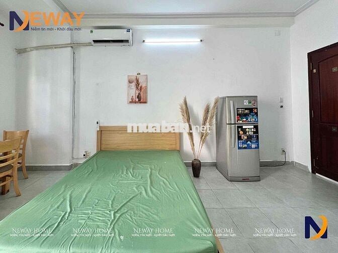 PHÒNG STUDIO FULL NỘI THẤT BAN CÔNG  RỘNG RÃI THOÁNG MÁT GAANF AEONMAL