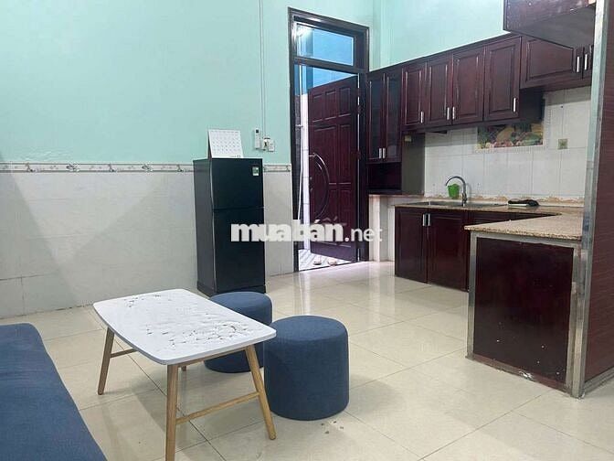 CHDV TRỆT GẦN NGÃ TƯ 4 XÃ, FULL NT, SÂN SAU, GIẾNG TRỜI,