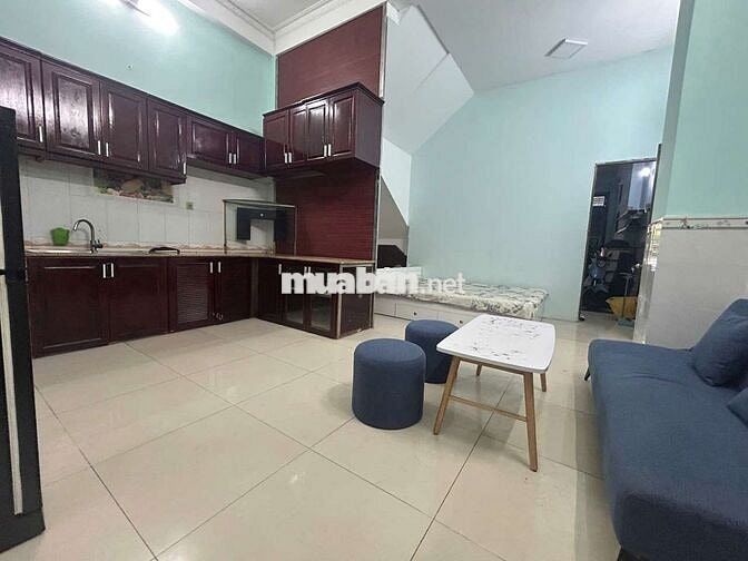 CHDV TRỆT GẦN NGÃ TƯ 4 XÃ, FULL NT, SÂN SAU, GIẾNG TRỜI,
