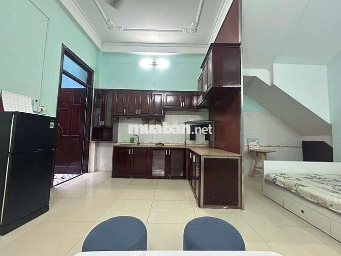 CHDV TRỆT GẦN NGÃ TƯ 4 XÃ, FULL NT, SÂN SAU, GIẾNG TRỜI,