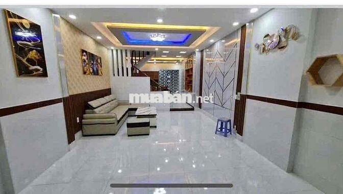 cho thuê nhà mặt tiền Thạnh xuân 43 dt 4,5x15m