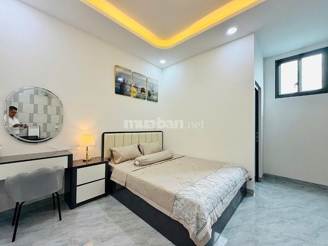 Siêu phẩm mặt tiền 256 Phan Huy Ích 4x20 1 lủng 5 lầu thang máy 12.5 t