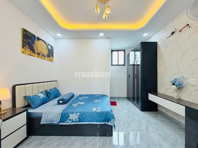 Siêu phẩm mặt tiền 256 Phan Huy Ích 4x20 1 lủng 5 lầu thang máy 12.5 t