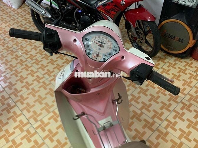 SYM Angela 50cc Trắng hồng