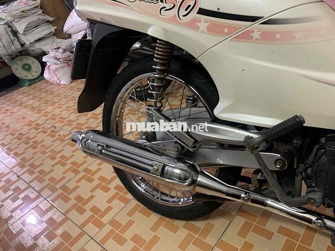 SYM Angela 50cc Trắng hồng