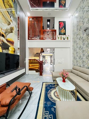 Nhá ngay chợ Tân Sơn -  thang máy 4x16 1 lủng 5 lầu đường Bùi Quang Là