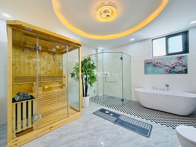 Nhá ngay chợ Tân Sơn -  thang máy 4x16 1 lủng 5 lầu đường Bùi Quang Là