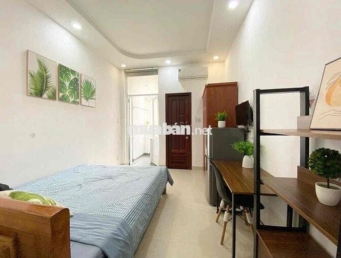CHO THUÊ STUDIO BAN CÔNG 40m² FULL NỘI THẤT NGAY TRUNG TÂM QUẬN 3
