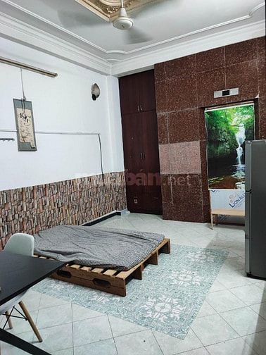 Phòng mặt tiền Đinh Bộ Lĩnh, P.26, 20m2, đầy đủ nội thất, 3.3tr